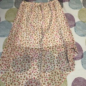Garage floral skirt